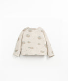 Play Up Printed Jersey Sweater - Grés Morangos achterzijde