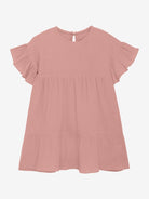 Huttelihut Dress SS Muslin - Ash Rose voorzijde