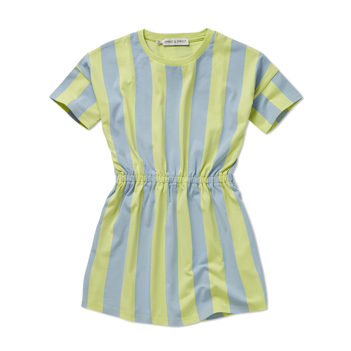 Sproet & Sprout Skater Dress Stripes voorzijde