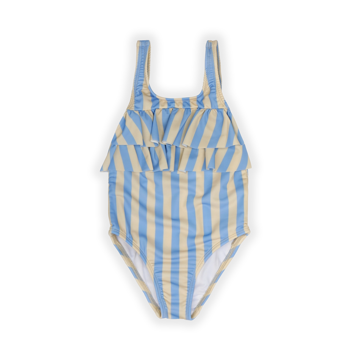 Sproet & Sprout Swimsuit Chest Ruffle Stripes