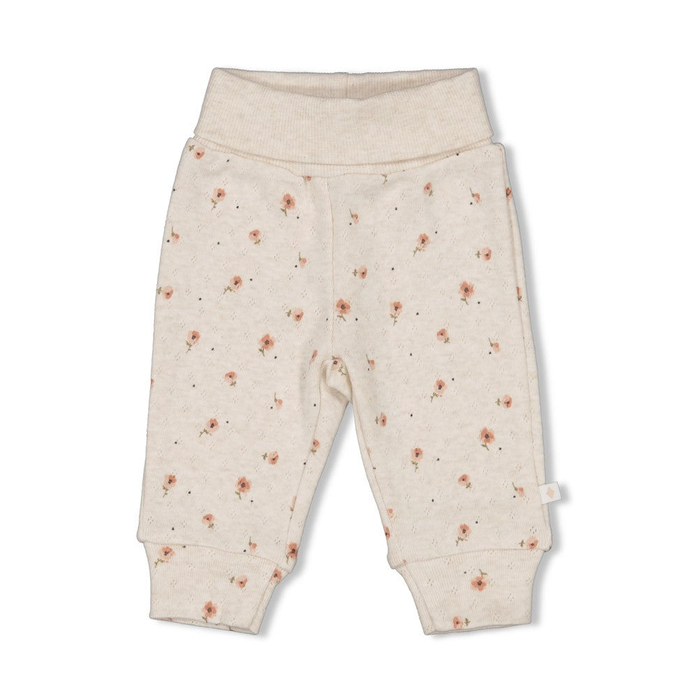 Feetje Broek AOP - Sweet Poppy voorzijde