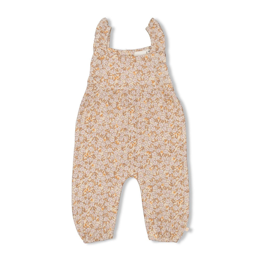 Feetje Jumpsuit  - Flower Field voorzijde