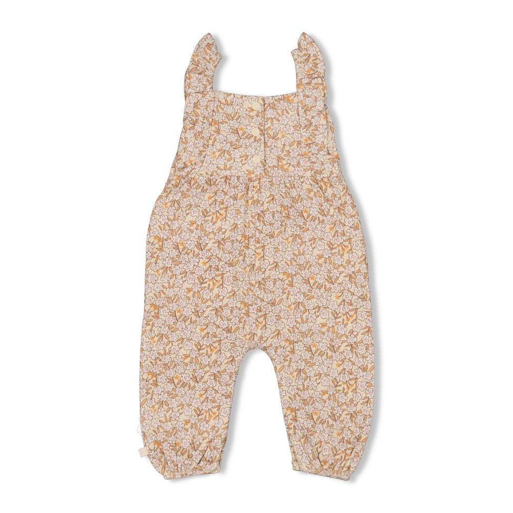 Feetje Jumpsuit  - Flower Field achterzijde