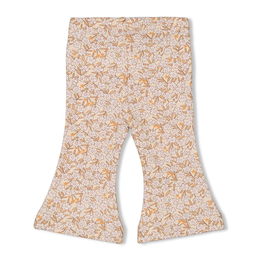 Feetje Flare Broek - Flower Field achterzijde