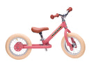 Trybike Steel Pink MAT Loopfiets tweewieler roze zijkant